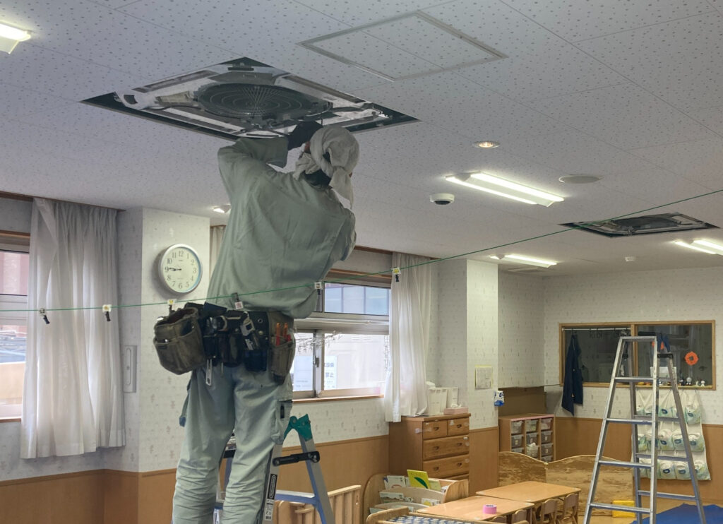 空調機更新工事