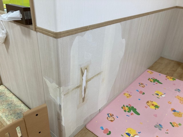 壁紙交換工事施工前