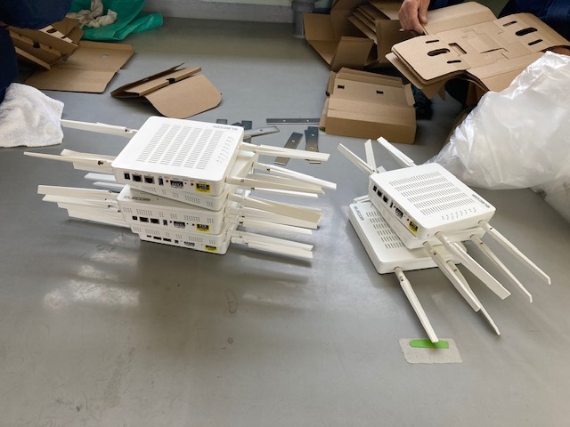 業務用アクセスポイント交換工事